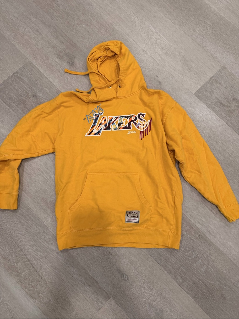 Mitchell & Ness Gold Lakers Hoodie